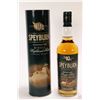 Image 1 : Speyburn 10yr. single Highland malt Scotch whisky in 70cl bottle with metal sleeve. Note: No Shippin