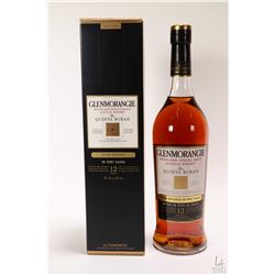 Glenmorangie Highland single malt Scotch whisky  The Quinta Ruban  12 yr. in 750ml bottle. Note: No 