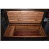 Image 2 : Mid 20th century cedar lined walnut chest on tall cabriole supports made by Honderich Furniture Co.