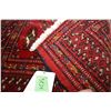 Image 3 : 100% handmade Iranian area carpet with center medallion, overall floral and red background with high