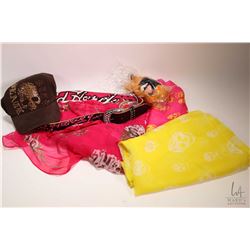 Fun lot of lady's fashion including designer like three Alexander McQueen silk and silk chiffon scar