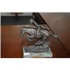 Image 1 : Small Fredrick Remington bronze "Cheyenne" on marble base, 8" in height