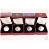 Image 1 : Four Royal Canadian Mint boxed collector coins from The War of 1812 collection including 2013 Laura 