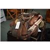 Image 1 : Hand tooled western saddle and bridle