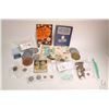 Image 1 : Selection of coins including Canadian and foreign plus a selection of medallions including United St