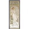 Image 1 : ALPHONSE MUCHA POSTER La Dame aux Camel