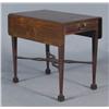 Image 1 : GEORGE III PEMBROKE TABLE with drawers 