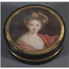 Image 1 : ITALIAN GOLD AND HARDSTONE SNUFF BOX wi