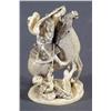 Image 1 : OKOMONO  HORSE AND RIDER 3 3/4" high, c