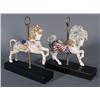 Image 1 : CYBIS PORCELAIN CAROUSEL FIGURES 12" hi