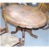 Image 1 : AUSTRAIN INLAID PARLOR TABLE, with loss