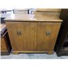 Image 1 : GREEK KEY THEMED SIDE CABINET