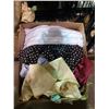 Image 2 : 3 BOXES OF ASSORTED CLOTHES & TOWELS