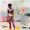 Image 2 : Decorative mixed media on panel by Gabriel Mark Lipper