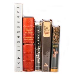 Uncle Tom's Cabin. Early edition.To Kill a Mockingbird, In Cold Blood First edition