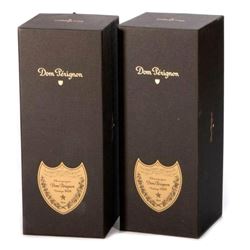 Two Bottles of 2006 Dom Perignon Champagne