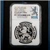 Image 1 : Lion Dollar 1 ounce silver proof