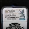Image 3 : Lion Dollar 1 ounce silver proof