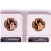 Image 3 : FOUR THIRTY-SIXTH PRESIDENT $1 COINS