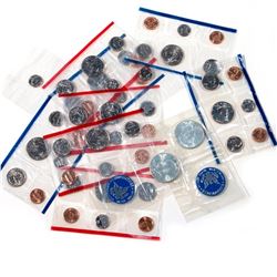 1971, 1989, 1994, 1996, Uncirculated Coin Set