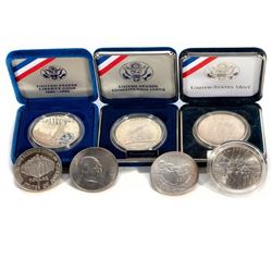 1986 Liberty Silver Dollar Coin, 2002 West Point Silver Dollar Coin,
