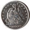 Image 1 : 1853 Arrows and Rays Seated Half - Dollar
