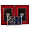 Image 1 : TwoÂ 1971 Eisenhower proof dollars2005 United States Mint Proof Set