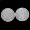 Image 2 : Two 1921 $1 Morgan Silver Dollar Coins