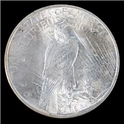 1922 $1 Peace Silver Dollar Coin, Brilliant Uncirculated