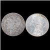 Image 1 : Two 1888 $1 Morgan Silver Dollar Coins