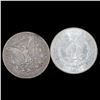 Image 2 : Two 1888 $1 Morgan Silver Dollar Coins