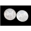 Image 2 : An 1885 and 1886 $1 Morgan Silver Dollar Coins