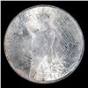 Image 2 : 1922 $1 Peace Silver Dollar Coin, Brilliant Uncirculated
