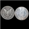 Image 2 : Two 1883 $1 Morgan Silver Dollar Coins