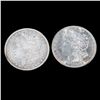 Image 1 : An 1880 and 1881 $1 Morgan Silver Dollar Coins