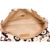 Image 9 : Chanel Brown Cream Camelia Pattern Fabric Flap Shoulder Bag