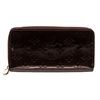 Image 1 : Louis Vuitton Amarante Vernis Monogram Zippy Wallet