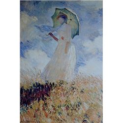 Claude Monet - Lady with Umbrella