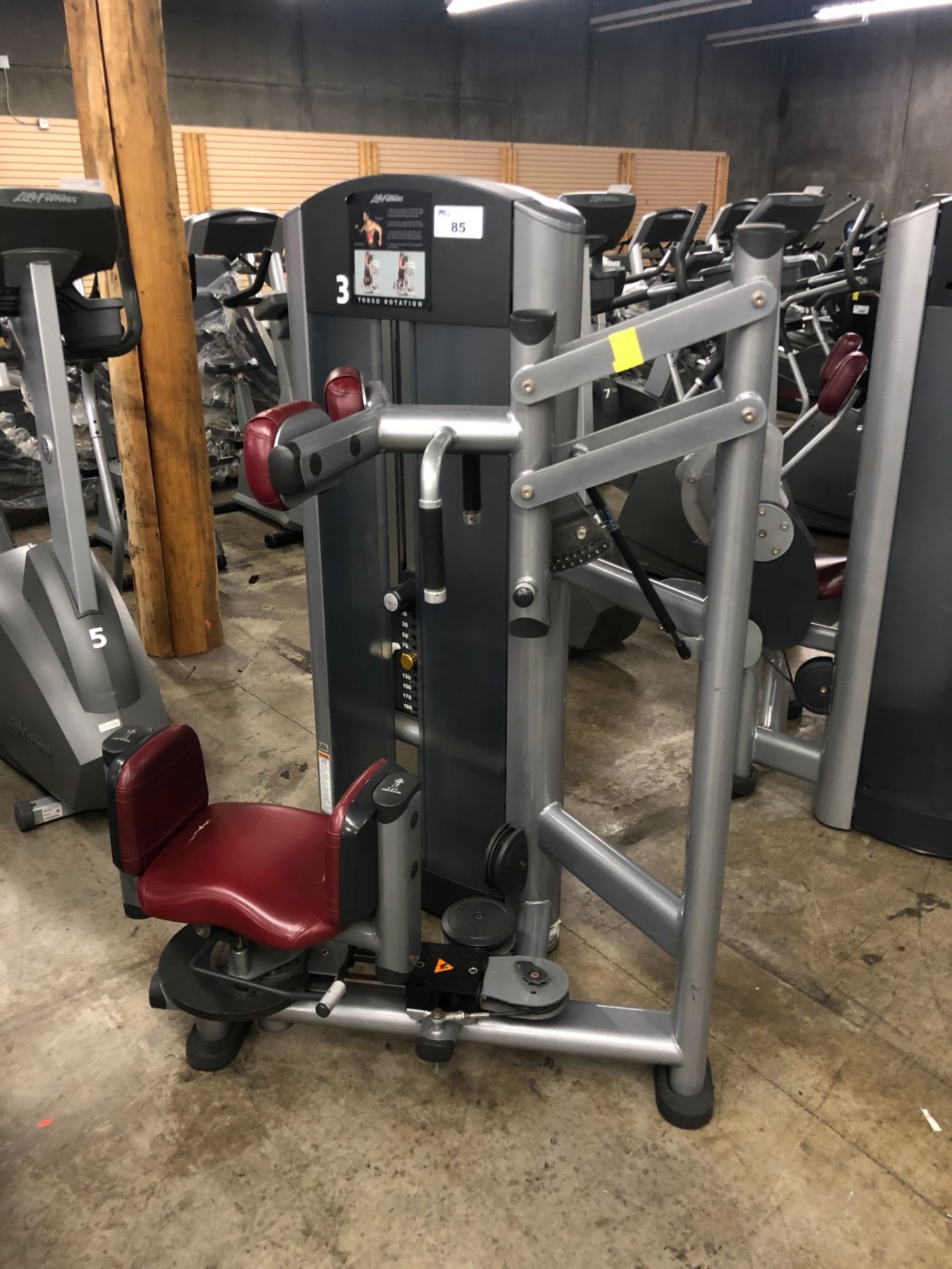 LIFE FITNESS WEIGHTED TORSO ROTATION MACHINE - Able Auctions