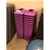 Image 1 : STACK OF 36 PURPLE STEP-UP RISERS