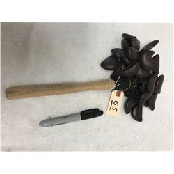 Pueblo Indian Dew Claw Rattle