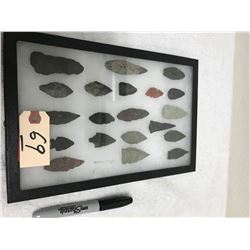 20 San Diego Flint Arrowheads