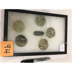 6 Chinese Jade Items