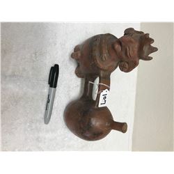 Pre-Columbian Ceramic Human / Vessel