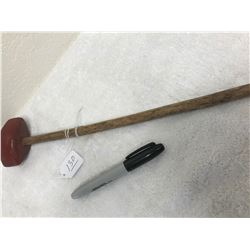 Catlinite Stone War Club