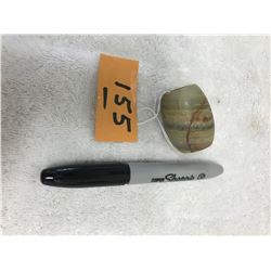 Pre-Columbian Alabaster Bead