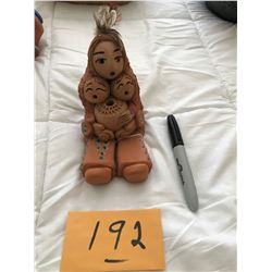 Ceramic Painted Storyteller