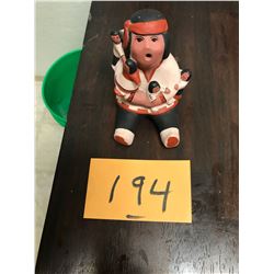 Painted Ceramic Storyteller 3