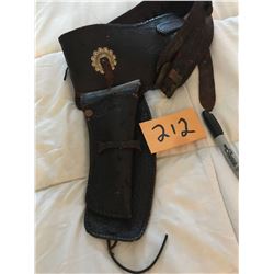 Old Leather Western Gun Holster