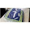 Image 2 : CONDOR 2XL BLUE INSULATED HIGH VIS COVERALLS